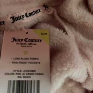 Juicy Couture Pink Plush Robe
